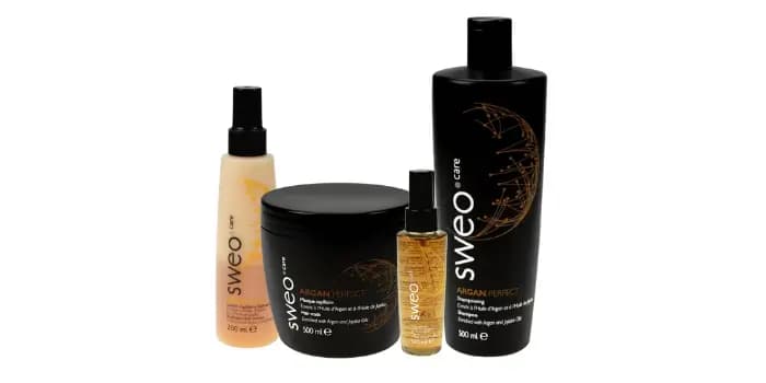 Gamme Argan perfect - Sweo - Produits capillaires spécialisés