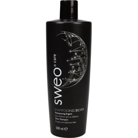 Shampoing déjaunissant SILVER Sweo Care Blonde Sublime - Sweo - Produit capillaire professionnel 500ml