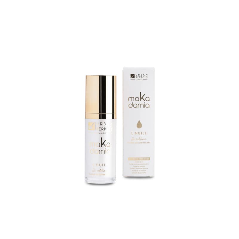 Huile Je Sublime Makadamia - Urban Keratin - Produit capillaire professionnel 30ml