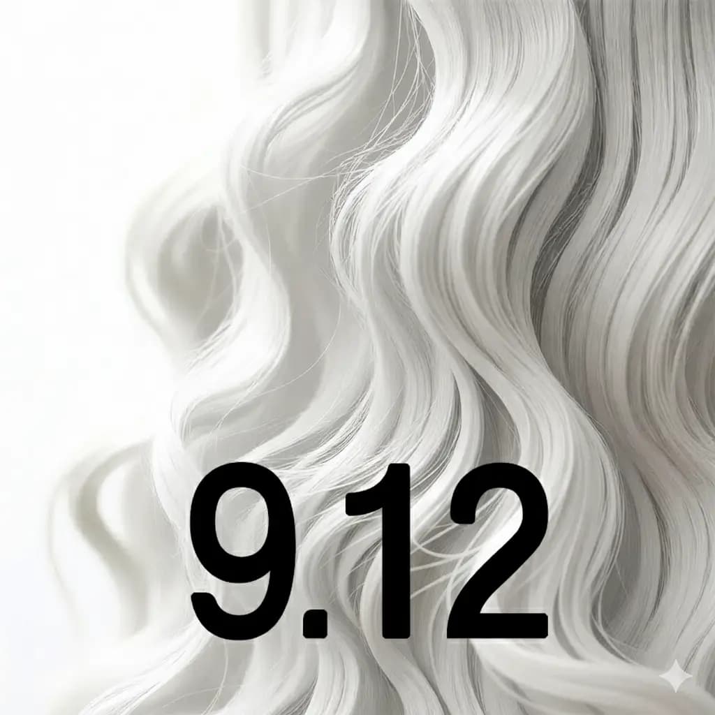 9.12 Gloss Blond très clair cendré irisé - Sweo - Produit capillaire professionnel 60ml