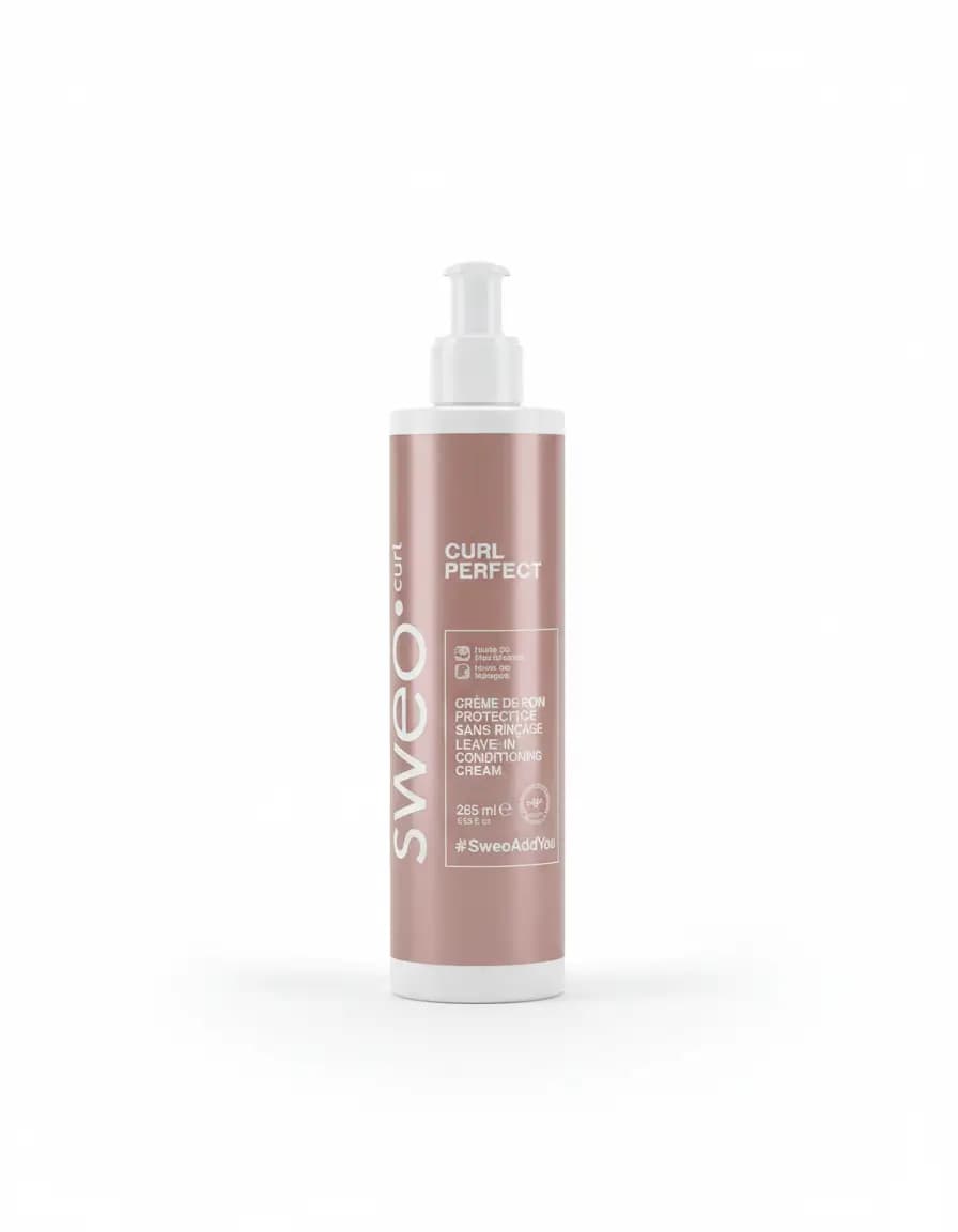 Crème de soin protectrice sans rinçage Curl Perfect Sweo Curl  - Sweo - Produit capillaire professionnel 285ml
