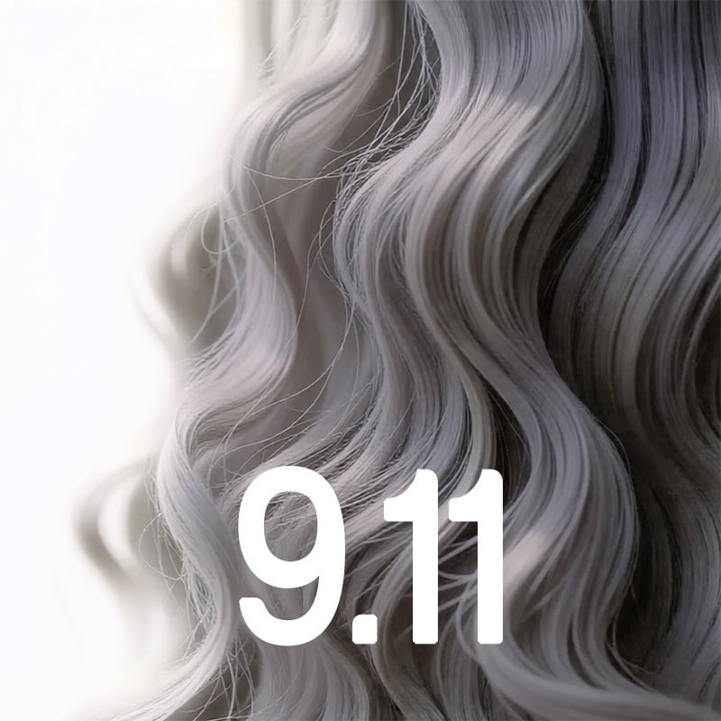 9.11 Gloss Blond très clair cendré intense - Sweo - Produit capillaire professionnel